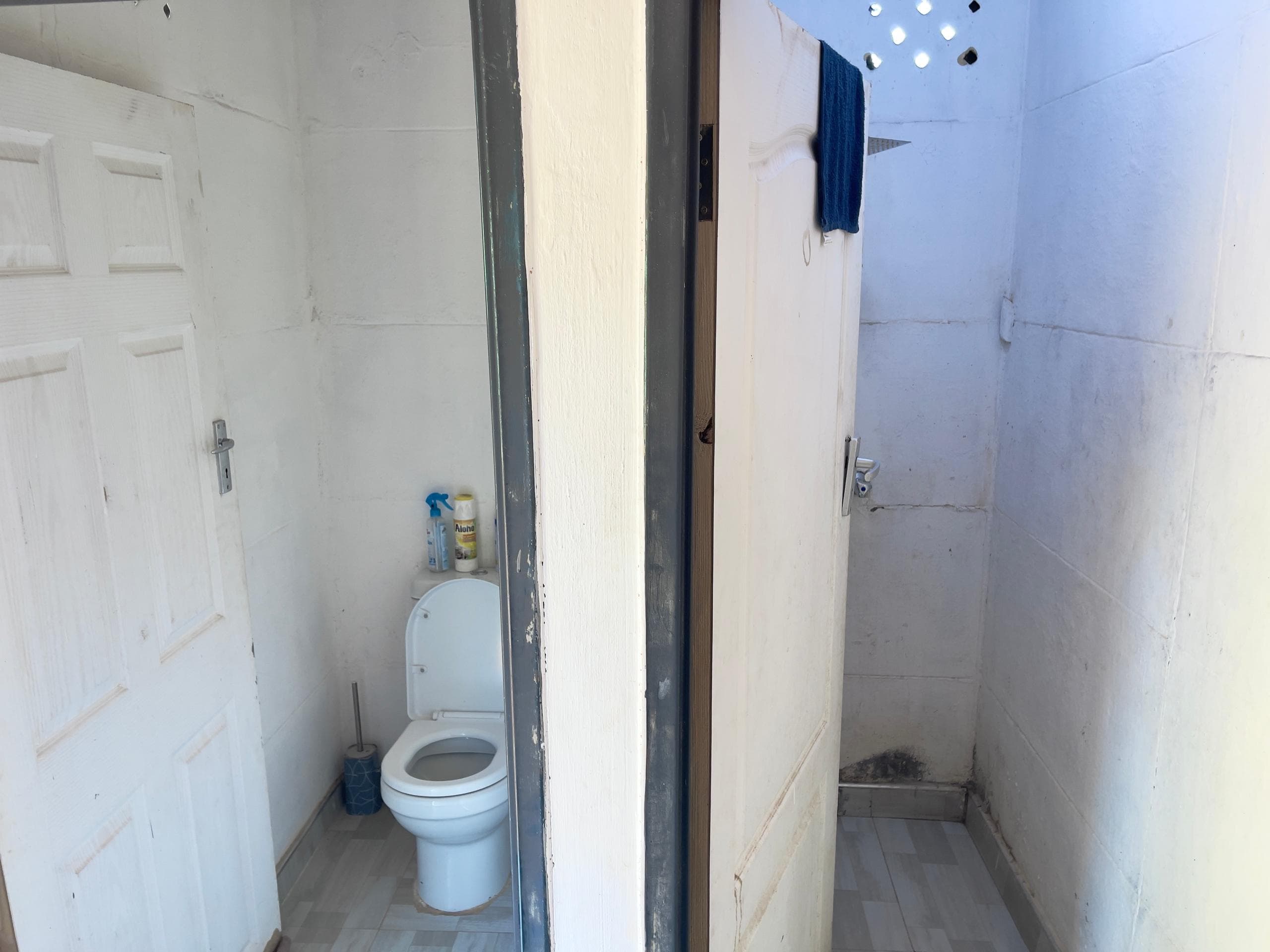 Majestic Haven — Separate toilet and shower bathroom at Majestic Haven